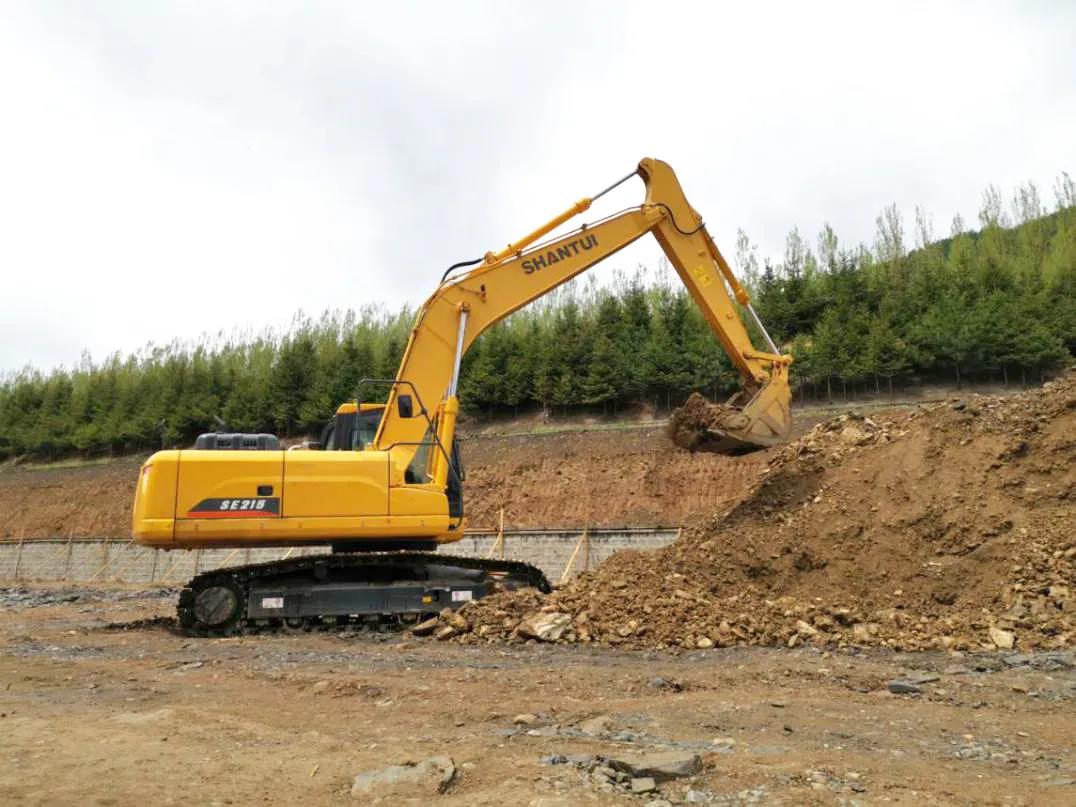 山推215挖掘機