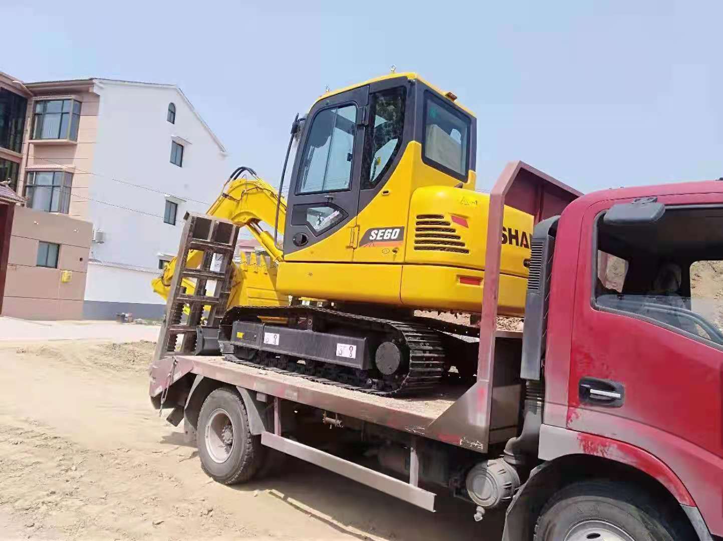 客戶喜提山推60挖掘機(jī)